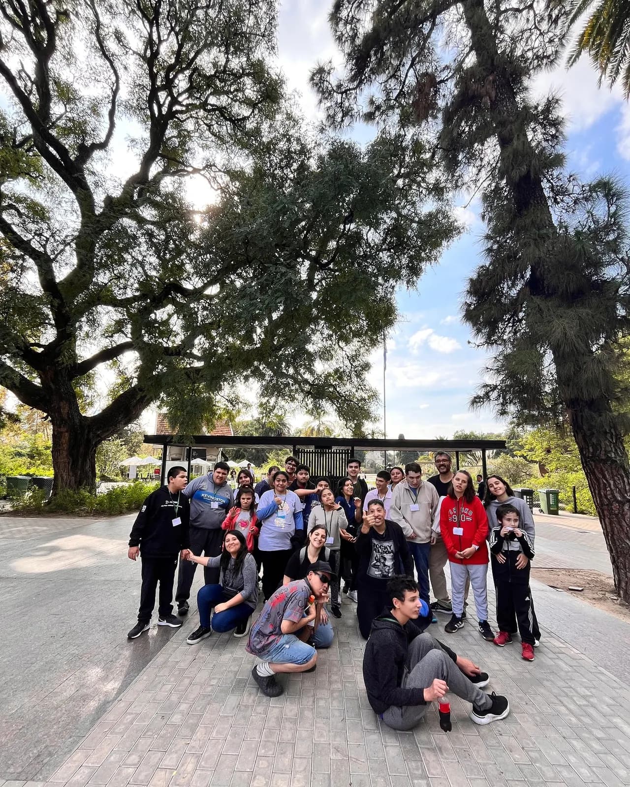 Foto grupal en el Ecoparque