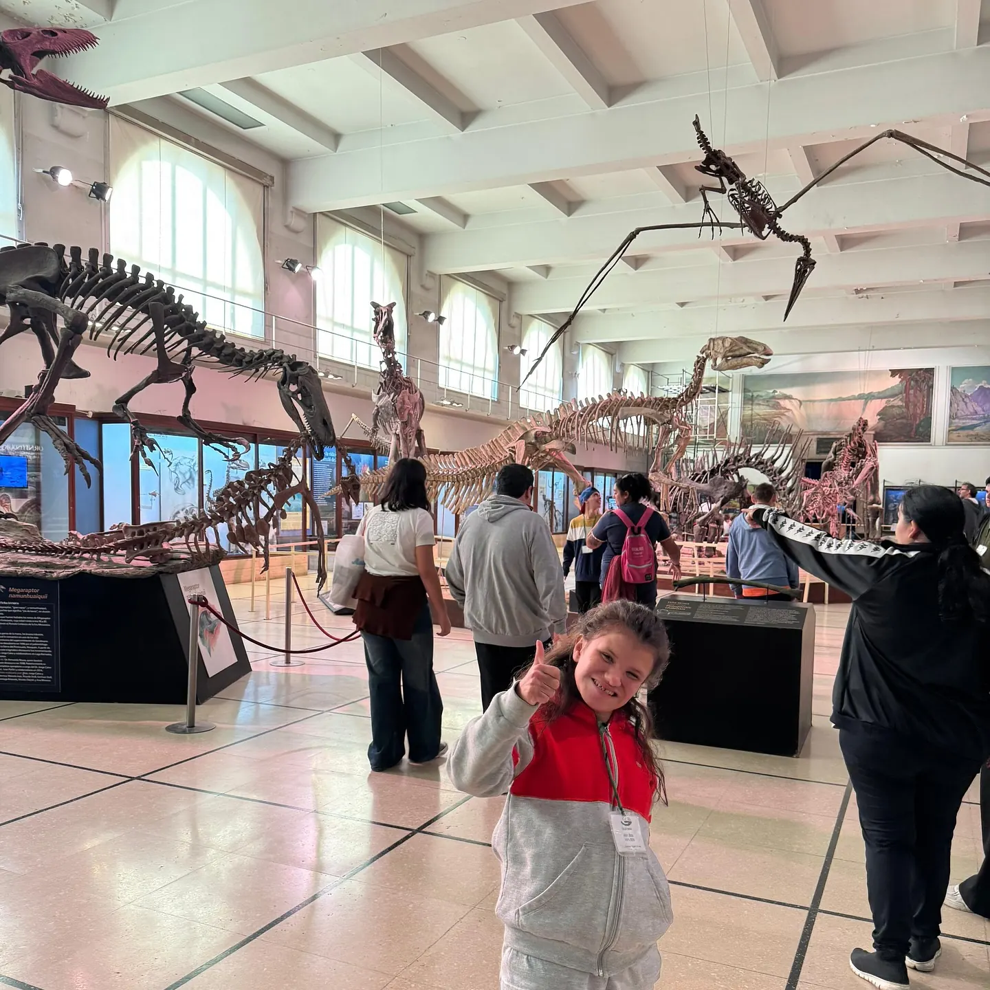 Sala de dinosaurios del Museo Argentino de Ciencias Naturales