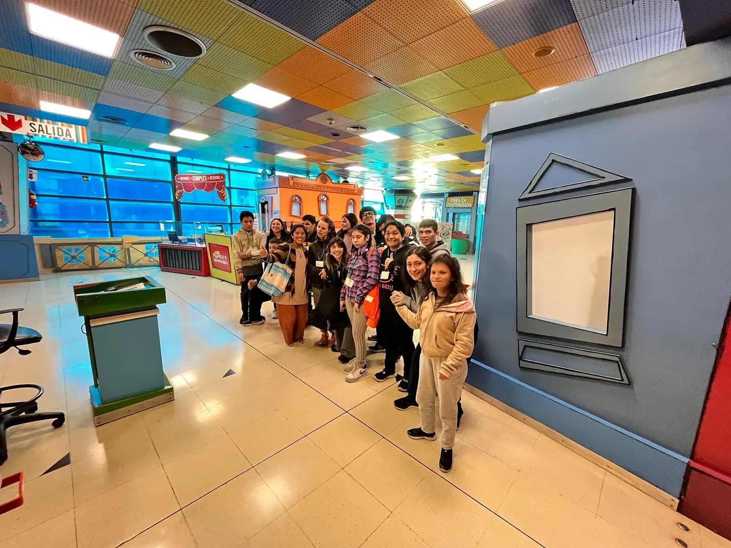 El grupo en el Museo de los Niños