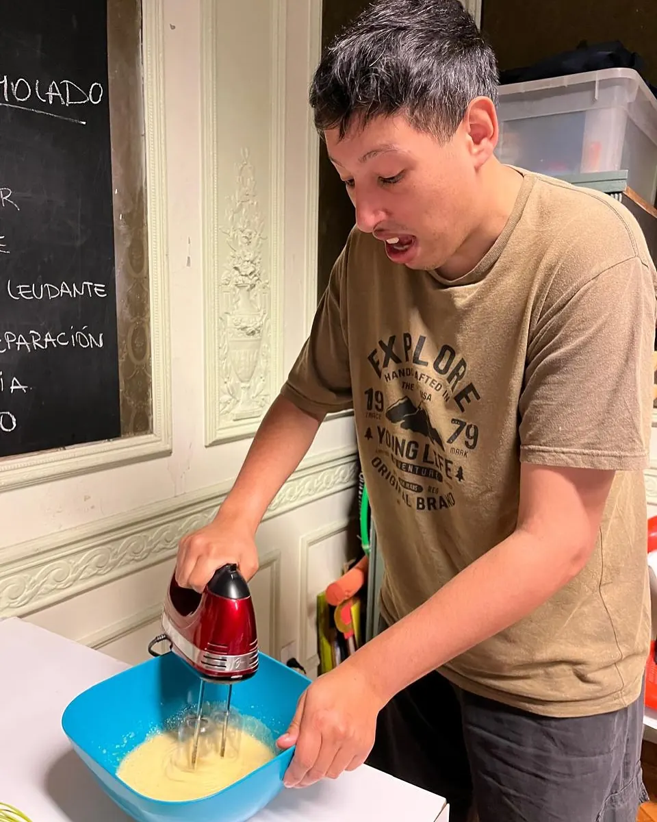 Taller de cocina: preparando una masa